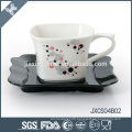 180CC porcelain cup set, small cup set with sliver design